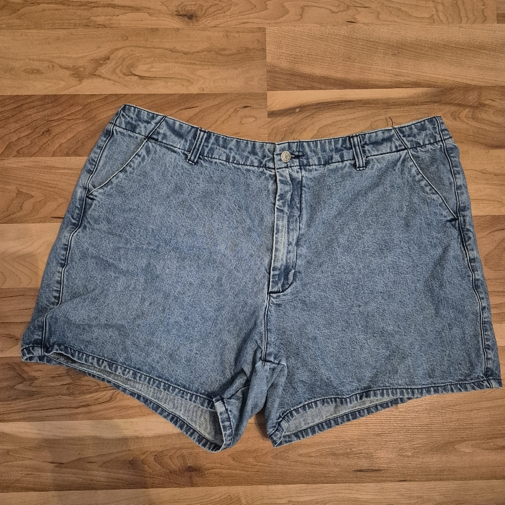 Denim shorts shorts